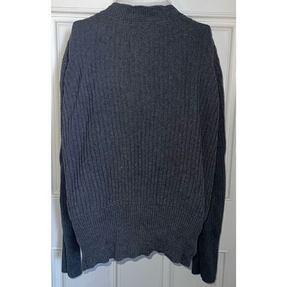 Bundle of 3 Cable Knit V Neck Sweaters (1X) - Picture 6 of 14